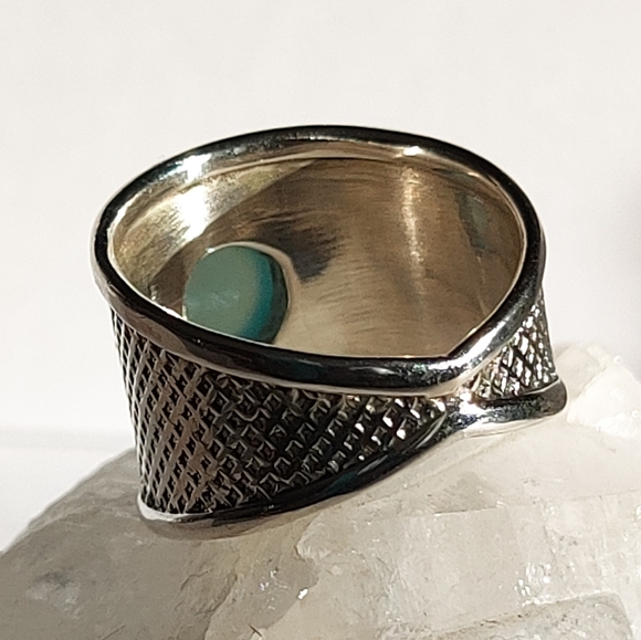 Chalcedony Ring, size 8 - Picture 7 of 9